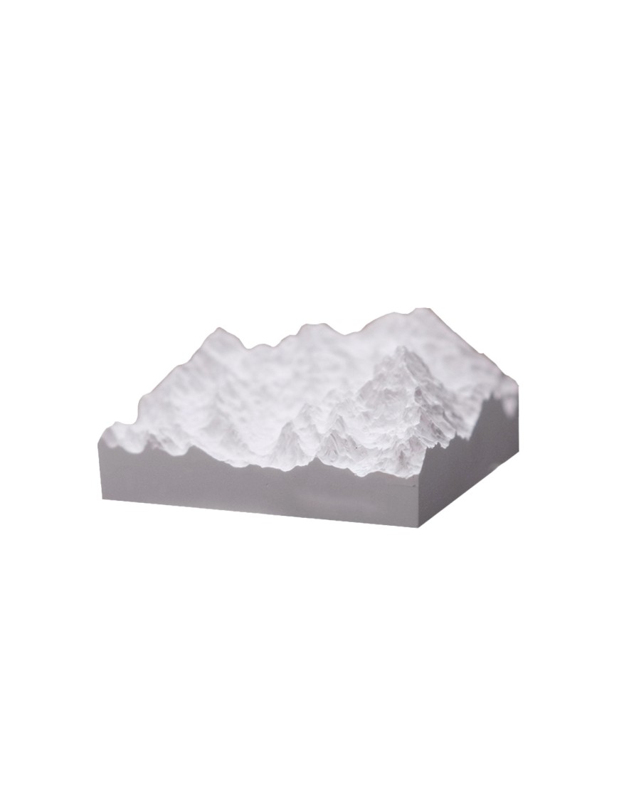 Snow Mountain Range Diffuser Stone