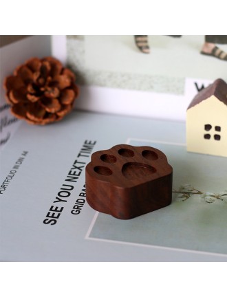 Boxed Cat Paw Essential Oil Diffuser Wood