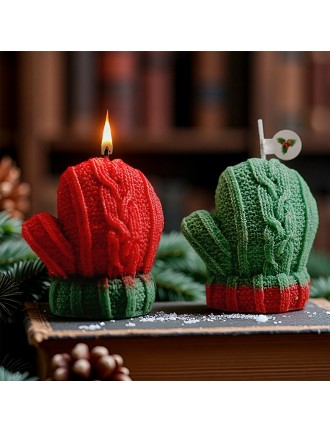 Christmas Glove Shaped Scented Candles
