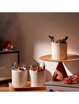 Dried Flower Scented Candles