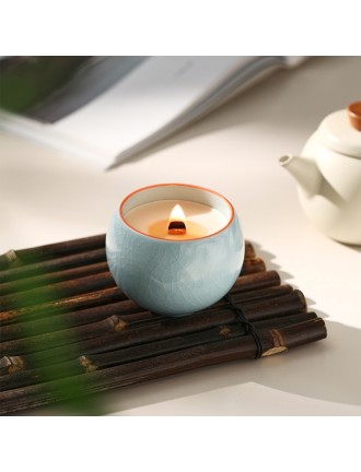 Cracked Glass Scented Candle